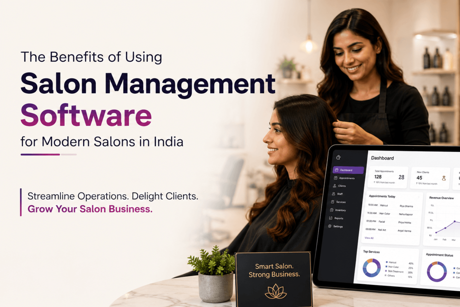 Salon Management Software.